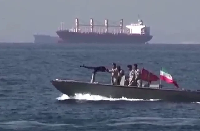 Ship reported seized off UAE as more vessels transit Strait of Hormuz