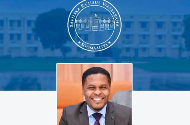 Somali PM appoints new information minister, replacing Daud Aweis