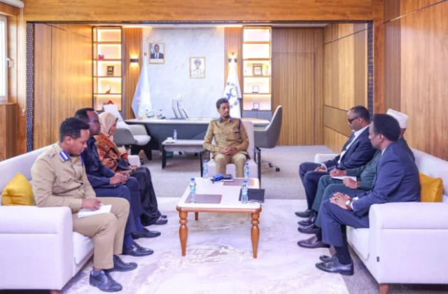 Somali police chief, rights commission discuss oversight of detention centers