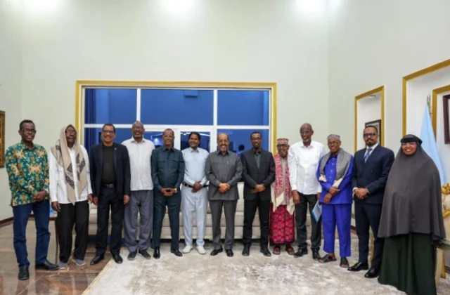 Somali president meets poets to discuss arts in state-building