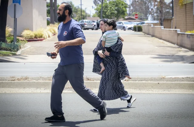Three men and two suspects dead after shooting at San Diego mosque