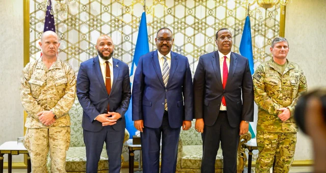 U.S. delegation meets Puntland State leaders in Garowe on security, political talks