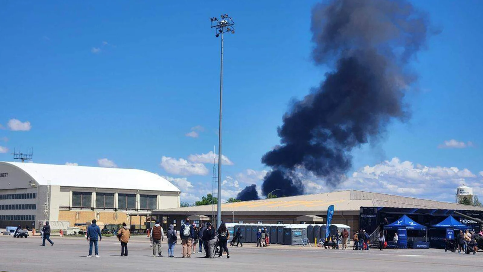 US jets collide midair during demonstration flight