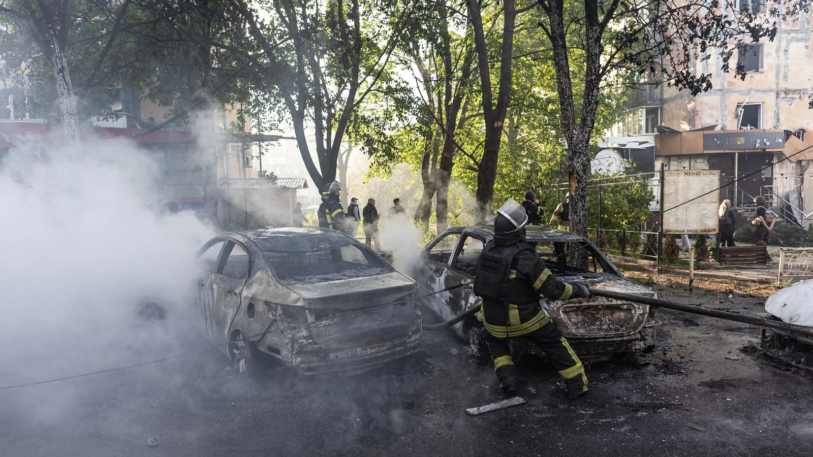 Ukraine reports Russian strikes as ceasefire is due to begin