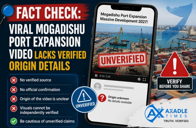 Fact Check: Viral Mogadishu Port Expansion Video Lacks Verified Origin Details