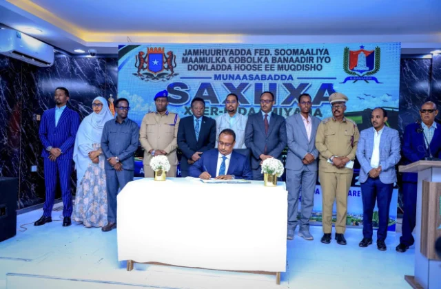 Banadir administration adopts first law targeting Mogadishu’s cleanliness