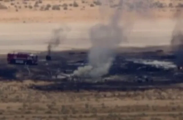 Eight dead after US bomber crashes in California