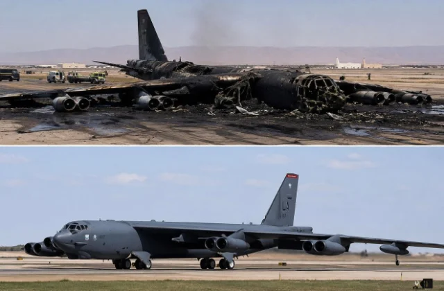 Eight killed in B-52 bomber crash at Southern California Air Force base