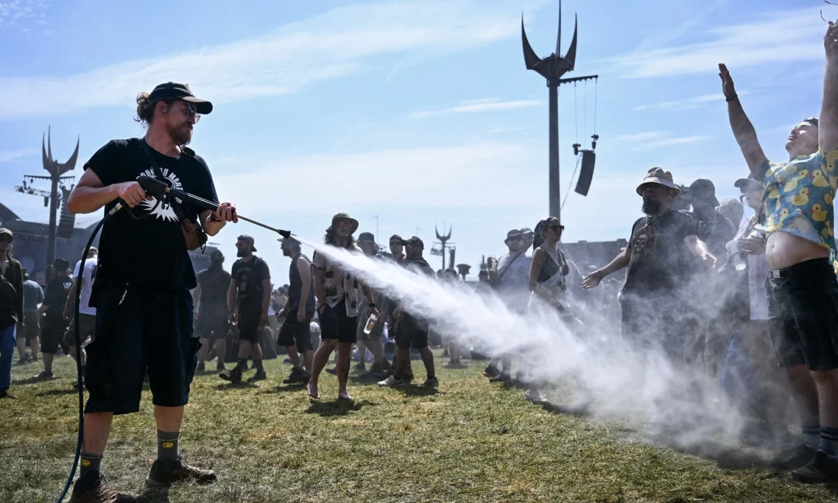 Europe swelters as temperatures in France could reach 40C