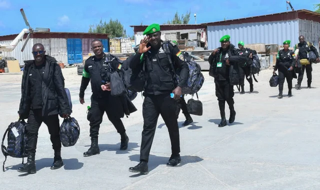 Ghana police unit arrives in Somalia to support AUSSOM mission