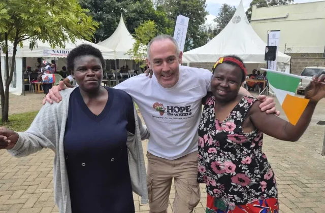 Midlands-Based Garda Helps Deliver Ambulances to Hospices in Uganda