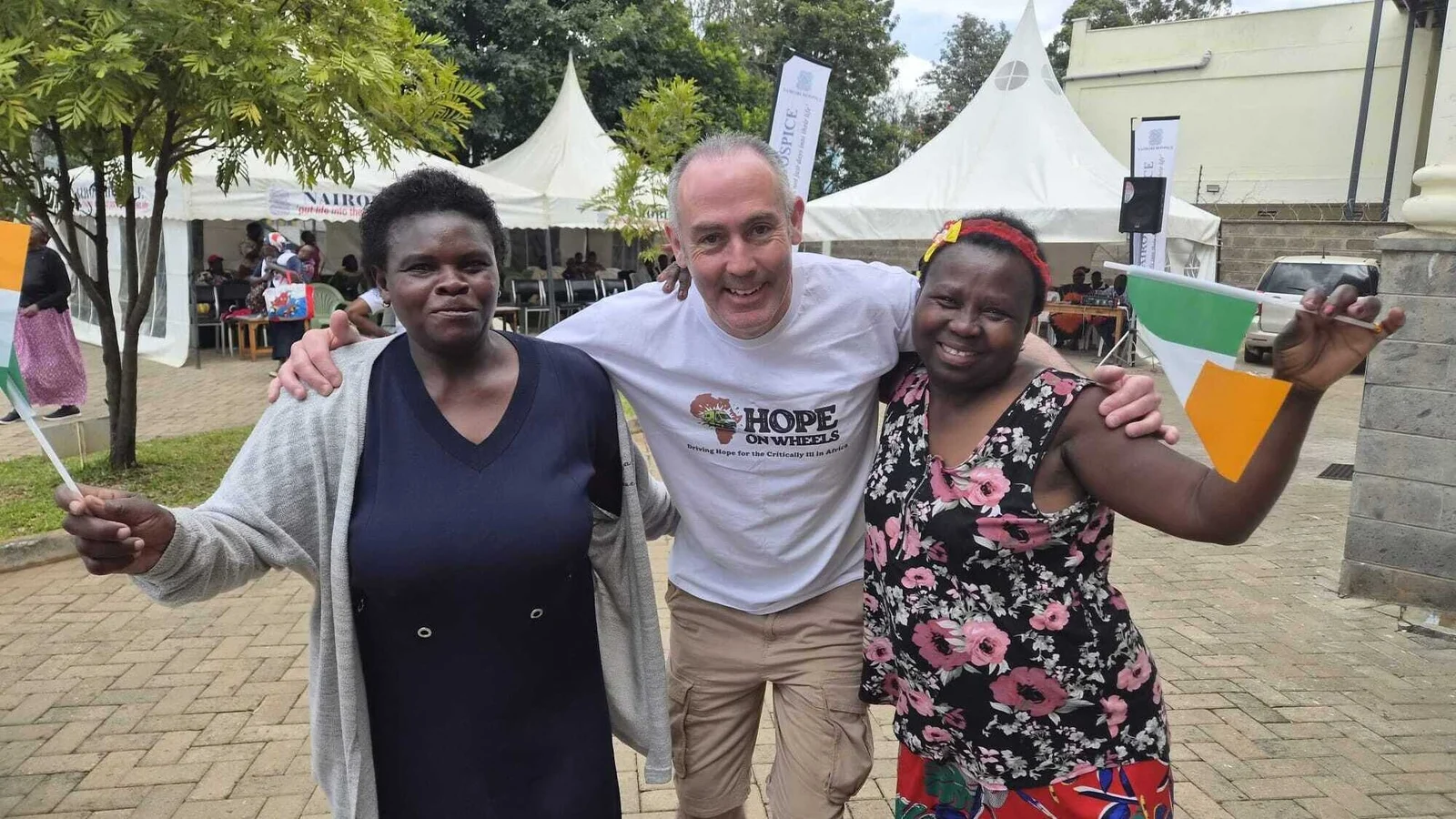 Midlands-Based Garda Helps Deliver Ambulances to Hospices in Uganda