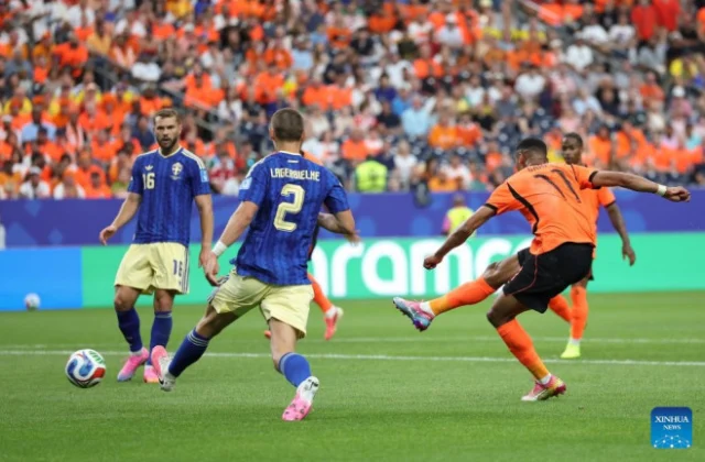Netherlands thrashed Sweden to lead Group F at FIFA World Cup