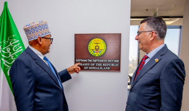 North Western State of Somalia opens embassy in Jerusalem after Israel’s recognition