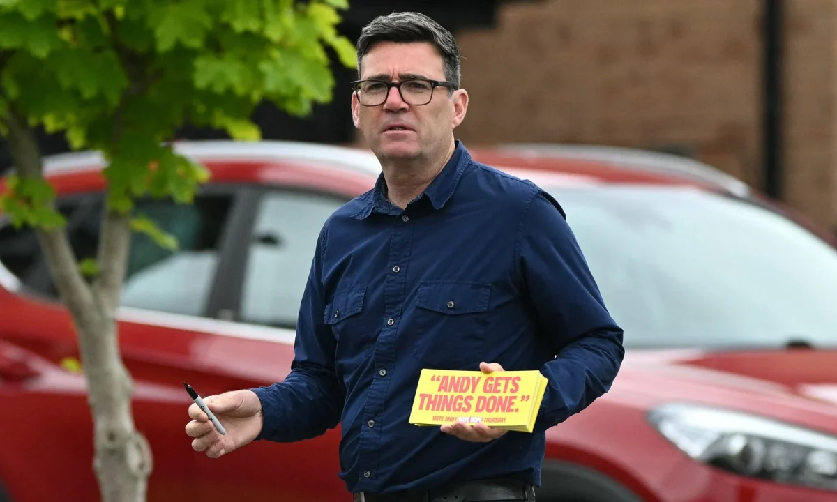 Polls open in UK by-election as Burnham seeks seat