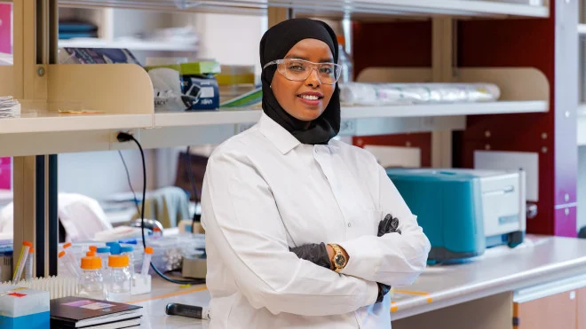 Somali-born researcher earns PhD and pursues heart health research in Canada