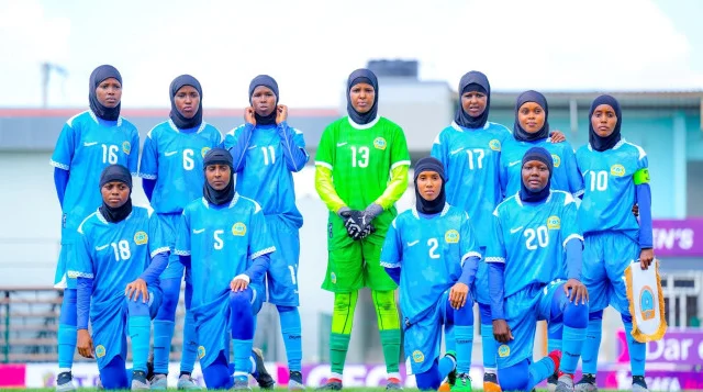 Somalia U-17 women make history with 8-2 win over Sudan
