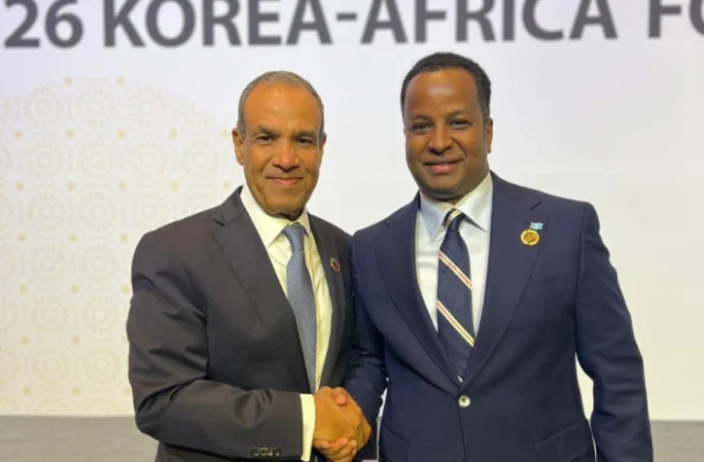Somalia and Egypt discuss strategic partnership at Korea-Africa meeting