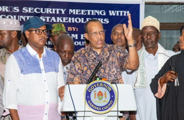 Stakeholders hold high-level security meeting as insecurity worsens in Garissa