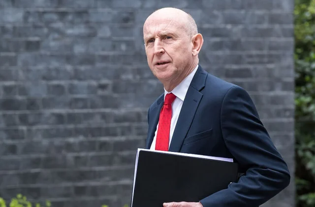 UK Defence Secretary John Healey steps down from his post