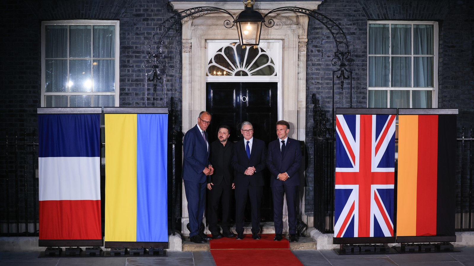 UK, France and Germany back Zelensky’s call for meeting with Putin