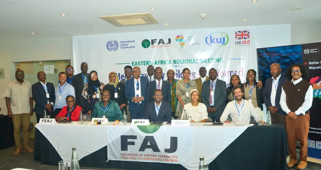 UK, ILO support Eastern Africa journalists’ push for fact-based migration reporting