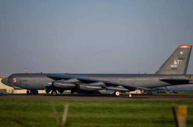 US military says eight feared dead after bomber crashes in California