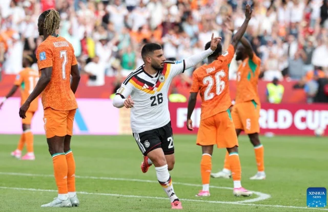 Undav injury-time goal sends Germany past Ivory Coast atop World Cup group
