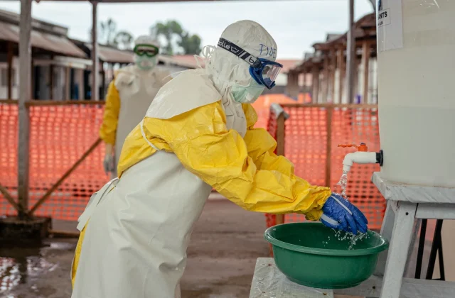 WHO chief says progress is being made on Ebola outbreak in central Africa