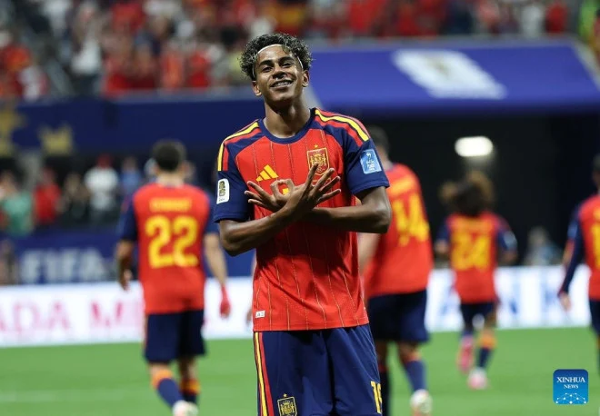 Yamal scores as Spain rout Saudi Arabia at World Cup