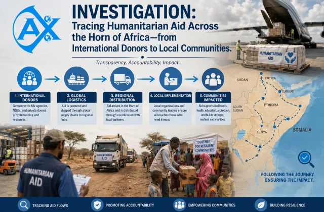 Investigation: Tracing Humanitarian Aid Across the Horn of Africa—from International Donors to Local Communities