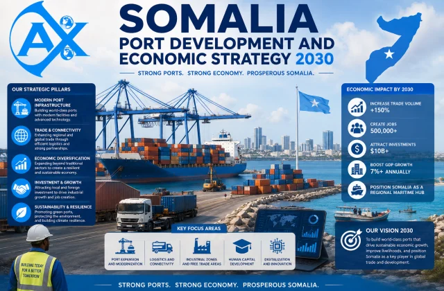 Somalia port development and economic strategy 2026