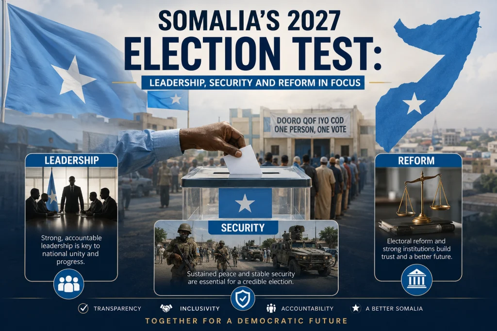 Somalia’s 2027 Election Test: Leadership, Security and Reform in Focus