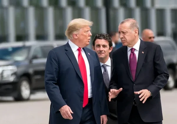 Donald Trump arrives in Turkey for NATO summit