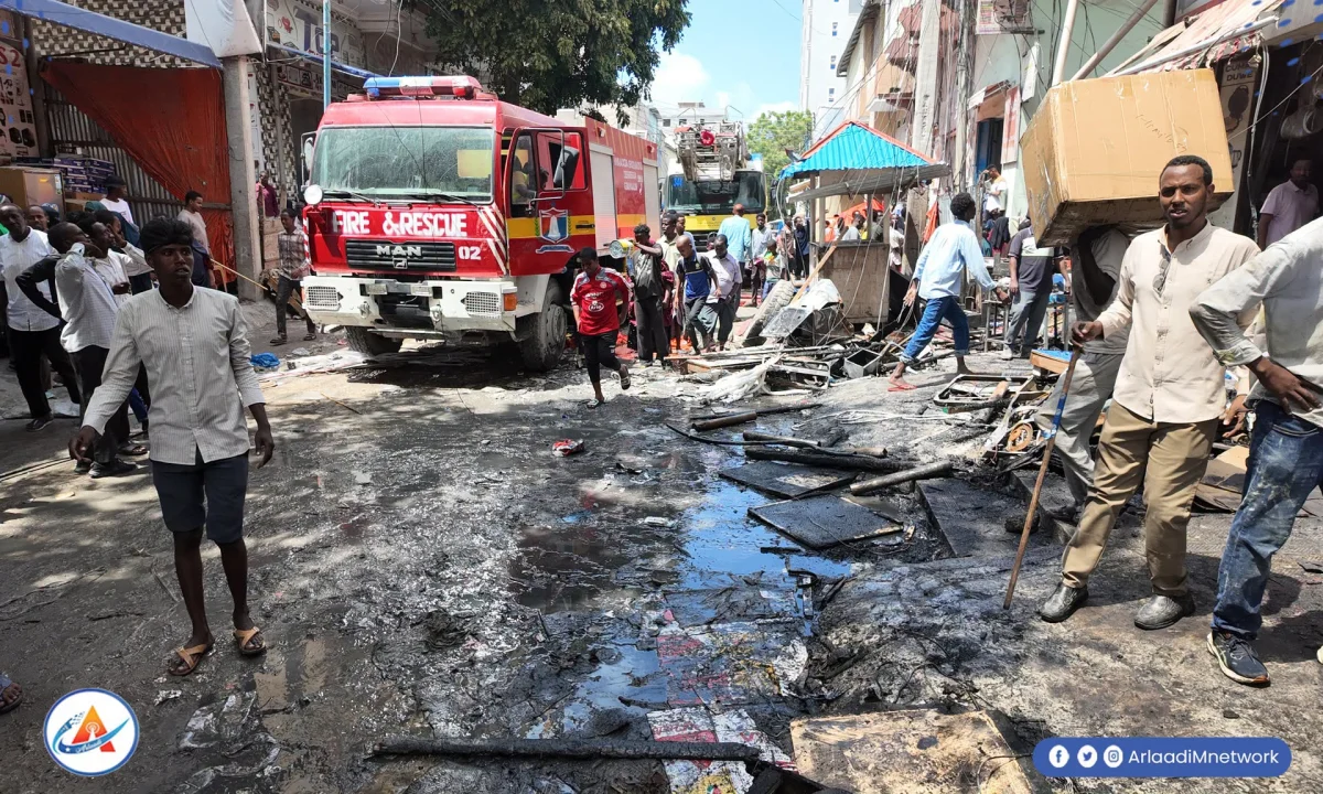 Fire at Mogadishu’s Bakaara Market Causes Heavy Losses for Traders