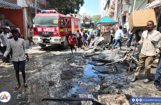 Fire at Mogadishu’s Bakaara Market Causes Heavy Losses for Traders