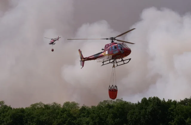 Forest Fires Spread South of Paris as Police Arrest Two