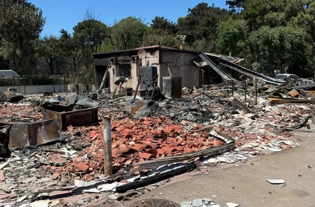 Irish Families Evacuated From French Campsite as Wildfires Spread