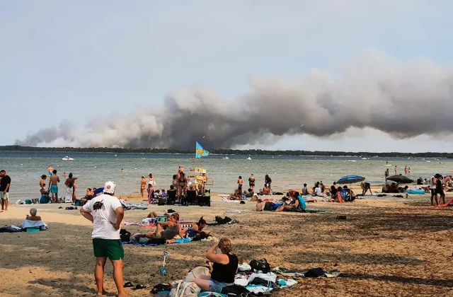 Irish author Sophie Morris recounts fear during French wildfire ordeal