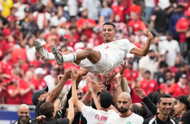 Morocco beats World Cup co-host Canada 3-0, reaches quarterfinals