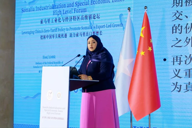 Somali, Chinese business leaders discuss industrial zones, investment in Beijing
