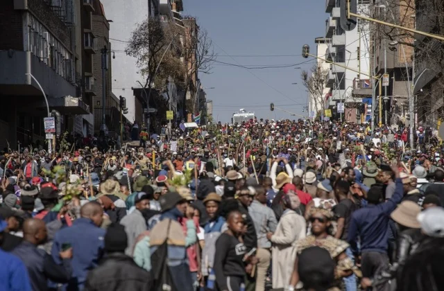Thousands March in South Africa to Protest Illegal Immigration