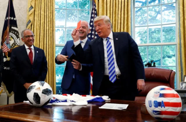 Trump World Cup intervention draws criticism as FIFA clears Balogun for Belgium