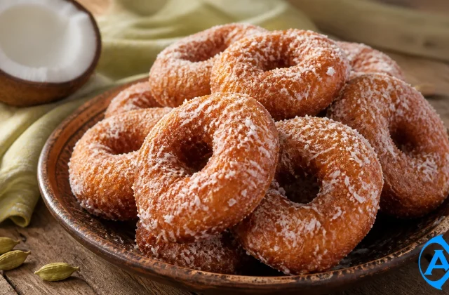 Mandazi — East African Cardamom Doughnuts