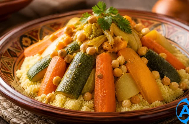 Moroccan Vegetable Couscous