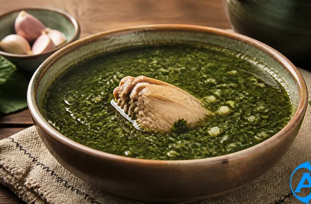Molokhia — Egyptian Jute Leaf Soup