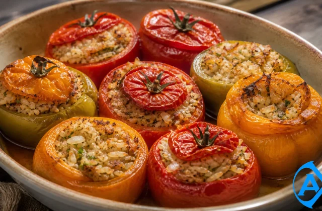 Gemista — Greek Stuffed Vegetables