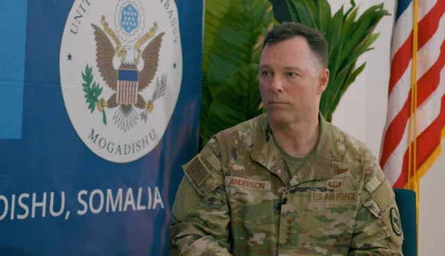 AFRICOM commander says United States has not turned its back on Somalia