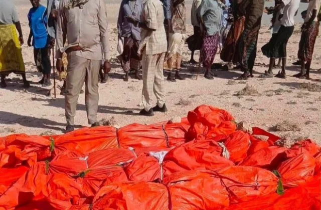Four Suspected Somali Pirates Buried After Reported Turkish Drone Strike