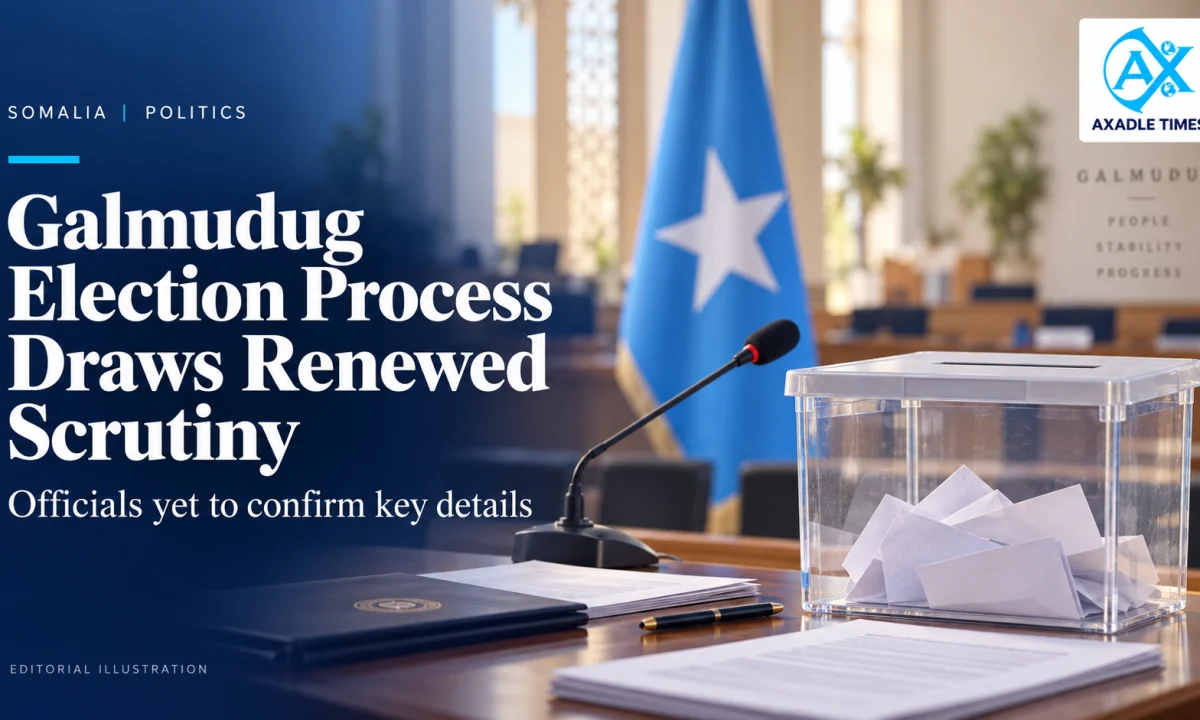 Galmudug Election Process Draws Renewed Scrutiny as Officials Yet to Confirm Key Details